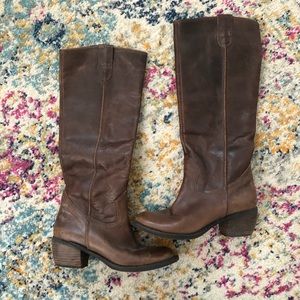 Gianni Bini knee high leather boots